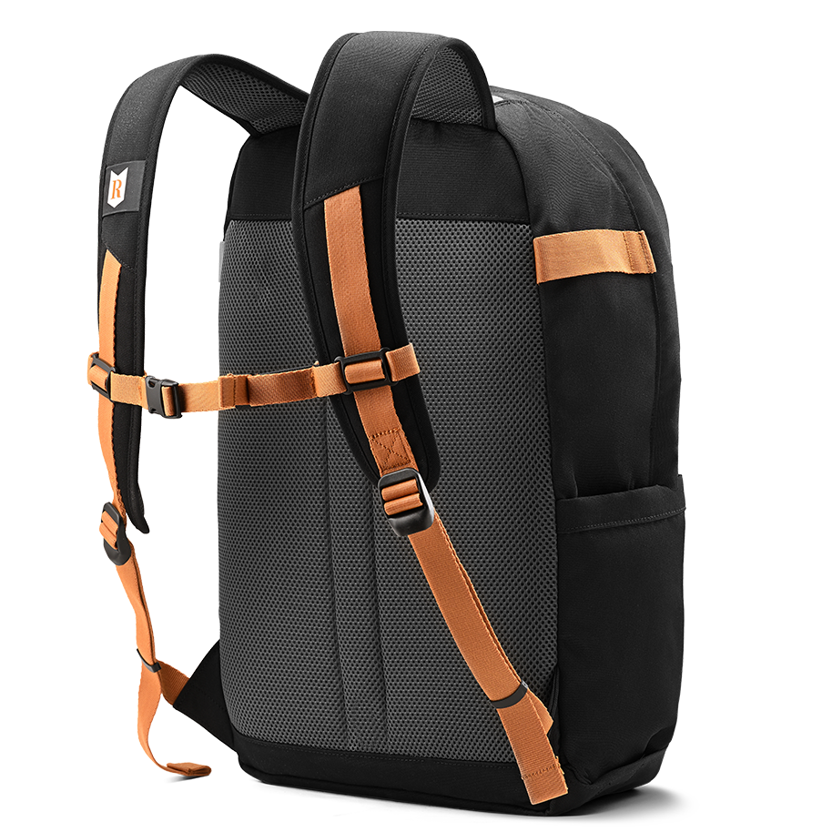 Ritual Covert hockey backpack black, back view