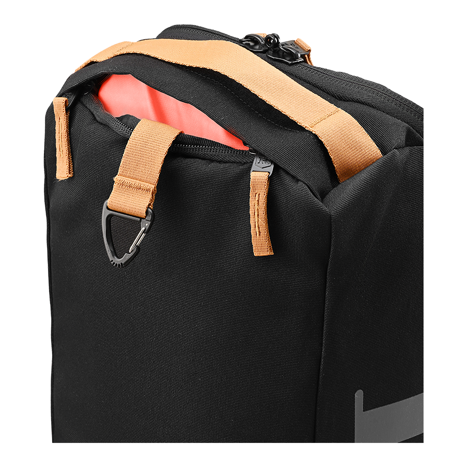 Ritual Tactic combo hockey bag black with tan straps and accents 