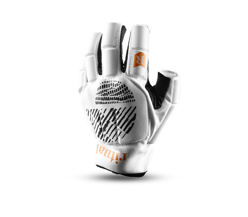 white vapor gloves